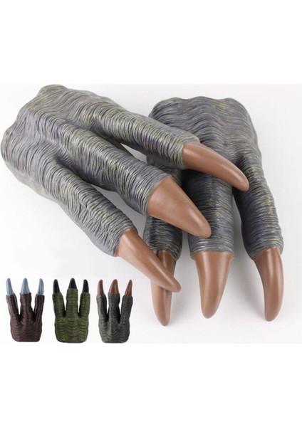Dinozor Pençesi S Cosplay Jurassic Oyun Modeli Cadılar Bayramı Hediye Oyuncaklar Eller Parti Kurt Adam Çocuk Çocuk Trick Prop O6E8 (Yurt Dışından)
