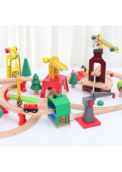 Ahşap Tren Rayı Aksesuarları Genişletme Aksesuarları Vinç Vinç Serisi Parça Sahneleri Thomas Için Eğitici Oyuncaklar Çocuklar Için Hediyeler (Yurt Dışından) modelleri