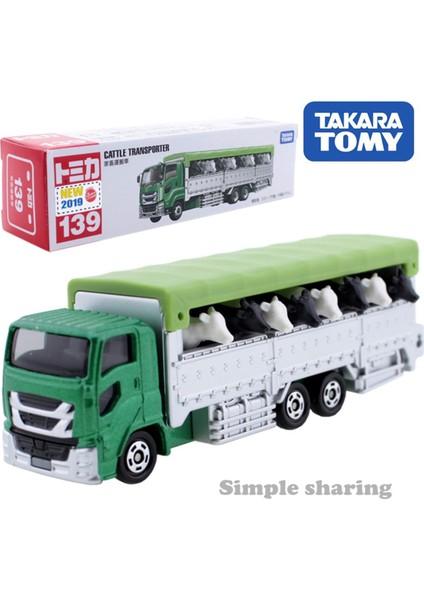 Takara Tomy Tomica Alaşım Araba Modeli Çocuk Oyuncak Süsler Büyük Vinç Inşaat Vinç Evcil Hayvan Taşıyıcıitfaiye Aracı Uzatma Araba (Yurt Dışından)