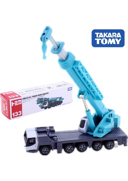 Takara Tomy Tomica Alaşım Araba Modeli Çocuk Oyuncak Süsler Büyük Vinç Inşaat Vinç Evcil Hayvan Taşıyıcıitfaiye Aracı Uzatma Araba (Yurt Dışından)