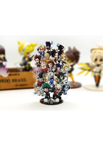 Boku No My Hero Academia Sınıf A Sevimli Akrilik Standı Şekilli Kalıp Çift Taraflı Plaka Tutucu Topper Anime Japon (Yurt Dışından)