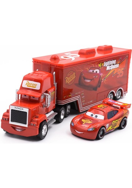 Disney Pixar Araba 3 Yıldırım Mcqueen Dinoco Cruz Ramirez Kamyon Ailesi 1:55 Döküm Metal Alaşım Oyuncak Araba 1:55 Çocuklar Için Hediye (Yurt Dışından)