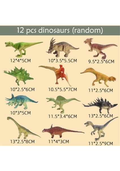 Çocuk Dinozor Oyuncak Araba Büyük Mühendislik Araç Modeli Eğitici Oyuncak Taşıma Aracı Dinozor Yumurta Ağacı ile Erkek Kız (Yurt Dışından)