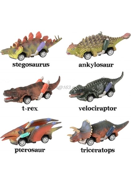 Geri Çekin Dinozor Oyuncak Arabalar Dinozor Roadster Parti Iyilik Oyunları Dino Oyuncak Canavar Yarışı Go-Kart Hediyeler Doğum Günü Malzemeleri (Yurt Dışından) fırsatları