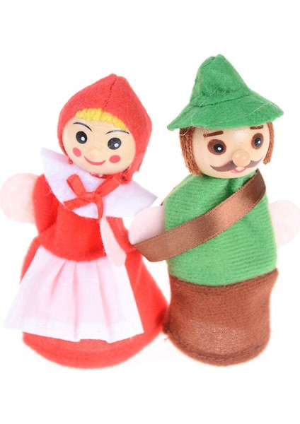 【happier】 4 Adet/takım Hikaye Anlatımı Bebek Peri Masalı Küçük Kırmızı Başlıklı Kız Parmak Kuklaları Çocuk Çocuk Bebek Eğitici Oyuncaklar (Yurt Dışından) modelleri