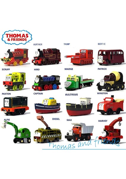 Orijinal Thomas ve Arkadaşları Parça Ana Tren Modeli Toby Emily Duck Alaşım Edwar Plastik Manyetik Parça Çocuk Oyuncak Doğum Günü Hediyesi (Yurt Dışından) fırsatları