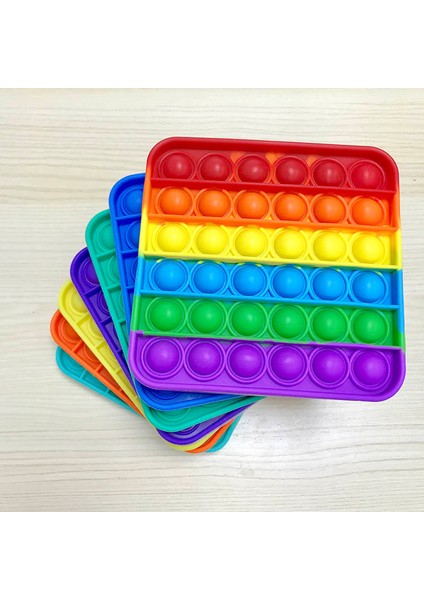 【etop】 Itin Pop It Mor Kare Kıpır Kıpır Oyuncak Stres Mura Lang Rölyef Kaygı Özel Ihtiyaçları Duyusal Oyuncaklar Erkek/çocuk Rahatlatıcı Çocuk Komik Hediye (Yurt Dışından) modelleri