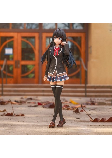Yukinoshita Yukino Güzel Ayakta Anime My Teen Romantik Komedi Snafu Sevimli Kız Pvc Action Figure Koleksiyon Modeli 21 cm (Yurt Dışından)