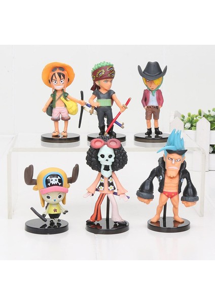 6 Adet/takım Tek Parça Anime Luffy Şekil Zoro Sanji Hukuk Edward Newgate Donquixote Doflamingo Tek Parça Şekil Seti Oyuncak Bebekler (Yurt Dışından)