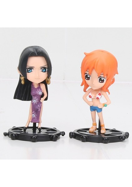 6 Adet/takım Tek Parça Anime Luffy Şekil Zoro Sanji Hukuk Edward Newgate Donquixote Doflamingo Tek Parça Şekil Seti Oyuncak Bebekler (Yurt Dışından)