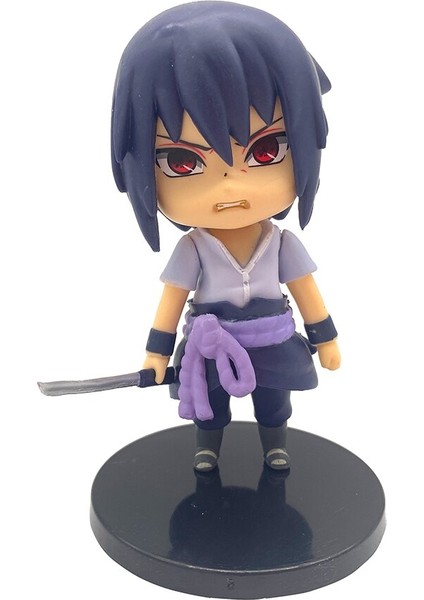 Naruto Shippuden S Versiyonu Aksiyon Figürleri Anime Heykelcik Modeli Uchiha Sasuke Itachi Pop Pvc 4 Inç Heykeli Tahsil Oyuncaklar Bebek (Yurt Dışından)