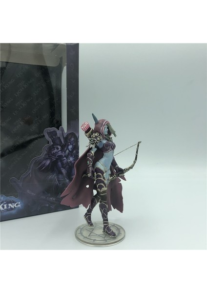 Sylvanas Windrunner Darkness Ranger Bayan Aksiyon Figürü Ork Figürü Koleksiyonu Oyuncaklar Pvc Modeli 14 cm (Yurt Dışından)