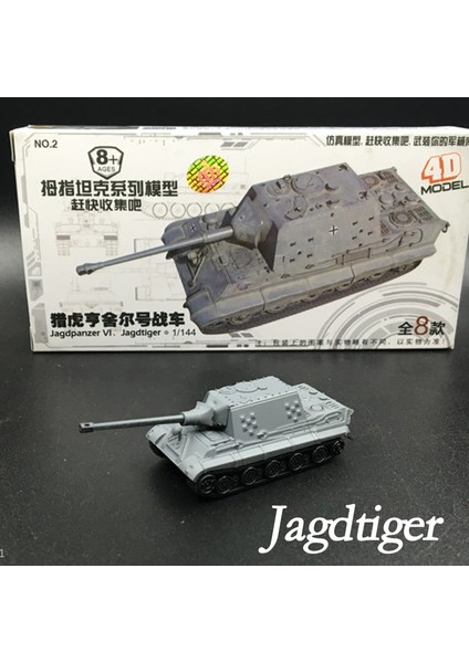 1:144 Minyatür Tank Modeli Tiger T34 Amx-30 Is2 Montajlı Tank Oyuncak Askeri Sahne Mini 4d Model Oyuncak Çocuk Koleksiyonu (Yurt Dışından)