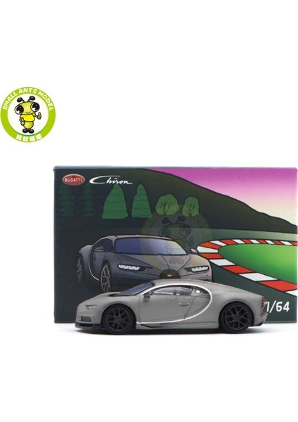 1/64 Jkm Bugatti Chiron Döküm Model Oyuncaklar Supercar Araba Erkek Kız Hediyeler (Yurt Dışından)