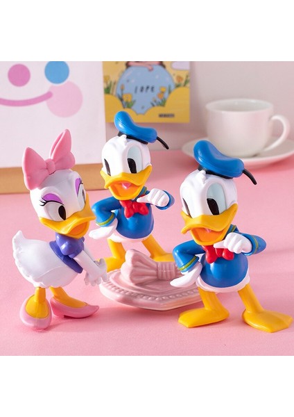 Disney 11 cm Donald Duck Pvc Aksiyon Figürü Karikatür Anime Kawaii Papatya Modeli Oyuncak Heykelcik En Çok Satan Heykelcik Oyuncaklar Çocuklar Hediyeler (Yurt Dışından)