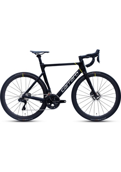 Fire 5.3 Ucı Aero Yol Bisikleti 53 cm 24 Vites Mat Siyah