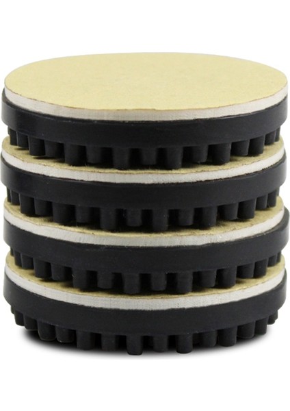 4 Adet Vinil Plak Çalar Gürültü Azaltma Gramofon Şok Pedi Kaymaz Ayak Pedi (Yurt Dışından)