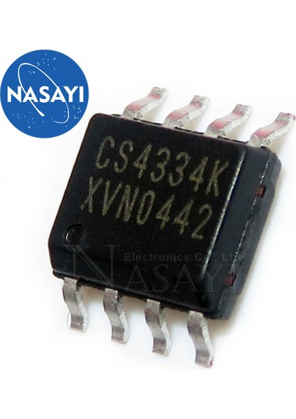 5pcs CS4334KSZ CS4334-KSZ CS4334 Sop-8 (Yurt Dışından)