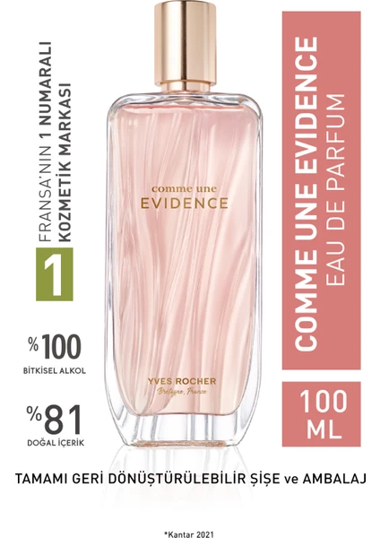 Comme Une Evidence - Edp - 100 Ml