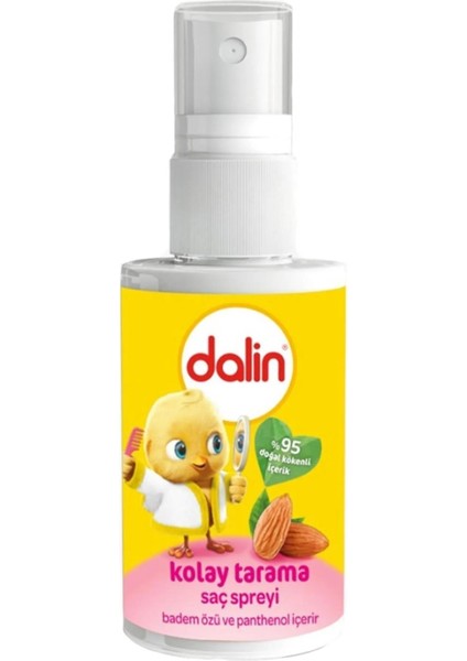 Kolay Tarama Saç Spreyi Badem Yağ 50 Ml