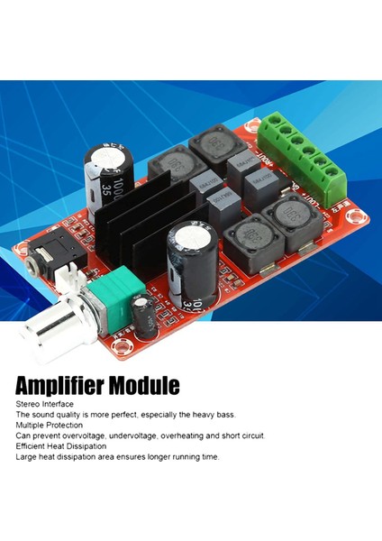 XH-M189 Dijital Amplifikatör Kartı 2X50W DC24V TPA3116D2 (Yurt Dışından)