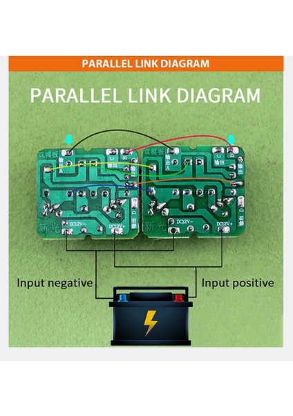 12V - 220V Yükseltme 35W Dc-Ac Güçlendirici Invertör Çift Kanallı Ters Dönüştürücü Güçlendirici (Yurt Dışından)