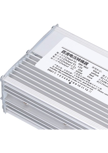 300W 25A Dc 48-96V - 12V Gerilim Dönüştürücü Kararlı Su Geçirmez Verimli Çıkış (Yurt Dışından)