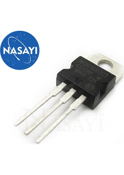 10 Adet MUR1660CT MUR1660 TO-220 (Yurt Dışından)