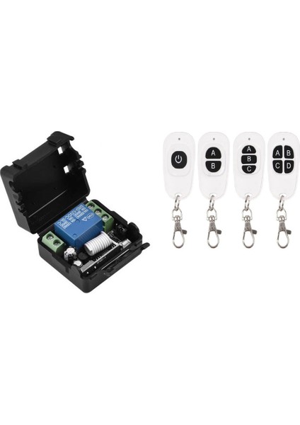 Dc 12V Tek Kanallı Röle Kablosuz Anahtar Rf Röle Alıcısı (Yurt Dışından) indirimleri