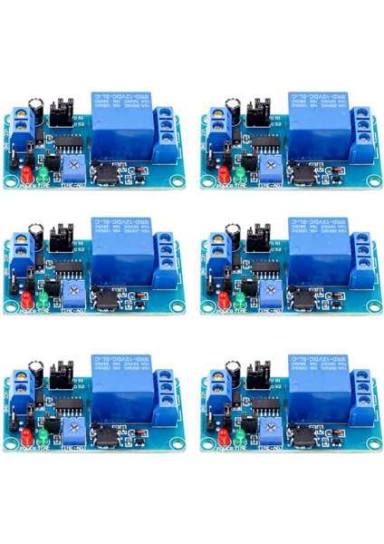 6x 12V Dc Gecikme Rölesi Gecikme Açma / Gecikme Kapatma Anahtarı Zamanlayıcılı (Yurt Dışından) fiyatları