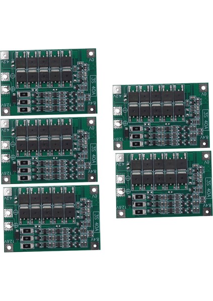 Adet 3s 40A Bms 11.1V 12.6V 18650 Lityum Koruma Levhası (Yurt Dışından)