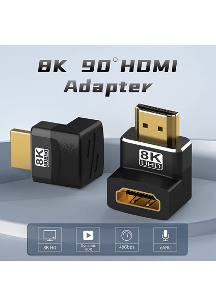 Adet HDMI Uyumlu 2.1 Genişletici Xbox One Ps4 Dizüstü Bilgisayar Için Tv Çubuk Mini Pc Anahtarı (Yurt Dışından)