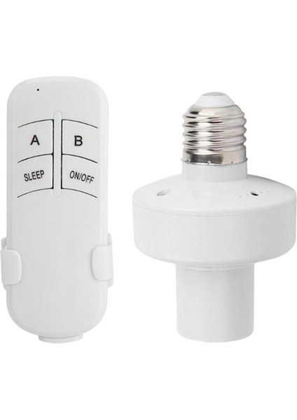 LED Ampul Için E27 Kablosuz Uzaktan Kumanda Işık Duyu (220V) (Yurt Dışından)