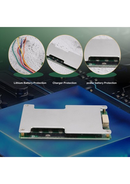 6s 24V 50A Bms Lityum Şarj Koruma Kartı (Yurt Dışından)