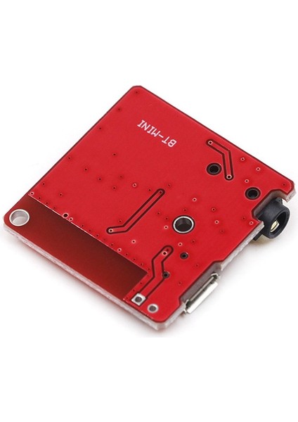 2pcs Xy-Bt-Mini Kırmızı Bluetooth Ses Alıcı Kartı Bluetooth 5.0 Mp3 Kayıpsız Dekoder Kartı (Yurt Dışından)