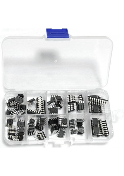 85PCS 10 Özellikler Ic NE555 LM324 Entegre Devre Çip Kiti (Yurt Dışından)