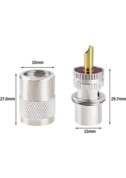 PL-259 Koaksiyel Konnektörler Uhf Erkek Lehim Konnektör Fişi (Yurt Dışından) modelleri