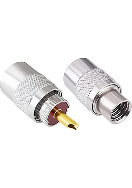 PL-259 Koaksiyel Konnektörler Uhf Erkek Lehim Konnektör Fişi (Yurt Dışından) indirimleri