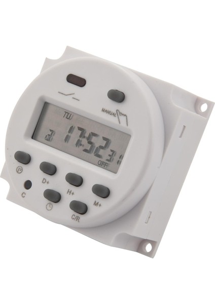 DC12V Dijital LCD Programlanabilir Zamanlayıcı Zaman Anahtarı Rölesi 16A Amper (Yurt Dışından)
