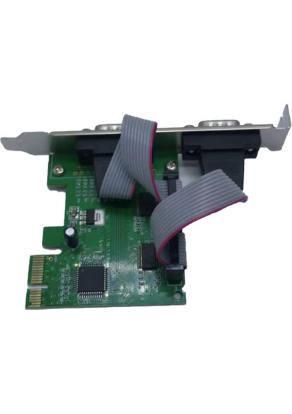 Pcie'den Iki Seri Bağlantı Noktasına RS232 Arayüzü Endüstriyel Kontrol Bilgisayarı Genişletme Kartı Bilgisayar Adaptörü Pcı-E Seri Kart (Yurt Dışından) fiyatları