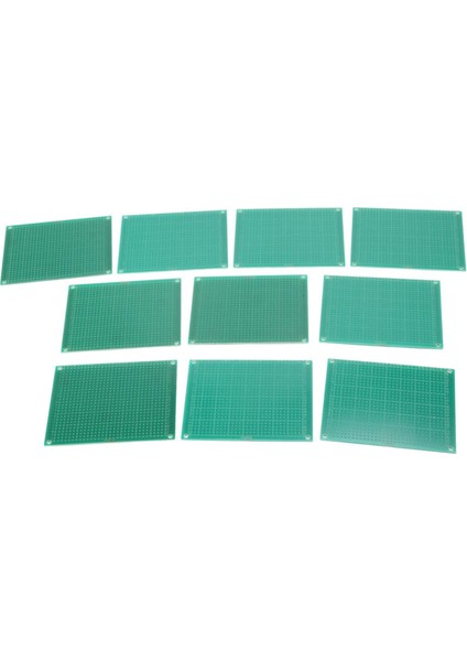 10PCS Tek Taraflı Yeşil Yağlı Cam Elyaf Üniversal Pano 7X9CM (Yurt Dışından)