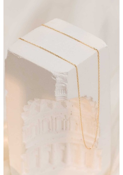 14 Ayar Altın Hayalet Zincir Force Altın Zincir indirimleri