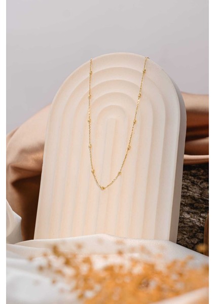 14 Ayar Altın Dorika Toplu Kadın Kolye indirimleri