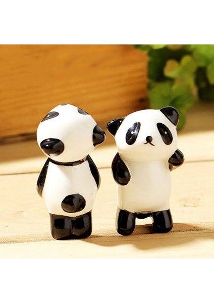 5'i Resim Stili Olarak Tasarla Panda Seramik Boya Fırçası Tutucu Palet Kalem Raf Kaligrafi Guaj Akrilik Suluboya Yağlıboya Sanat Malzemeleri Için Standı (Yurt Dışından)