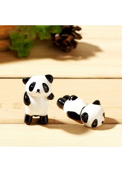 5'i Resim Stili Olarak Tasarla Panda Seramik Boya Fırçası Tutucu Palet Kalem Raf Kaligrafi Guaj Akrilik Suluboya Yağlıboya Sanat Malzemeleri Için Standı (Yurt Dışından)