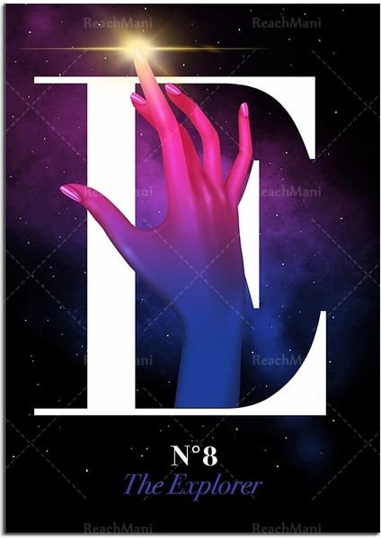 No.1 Tarzı 15X20CM Kanvas Galaksiyi Keşfeden Kadın, Yarış Arabası Sürücüsü, Gümüş Eldiven Giyen, Kafatası Dövmeli El, Sanatsal Güç Figürü Dekorasyon Posteri (Yurt Dışından)