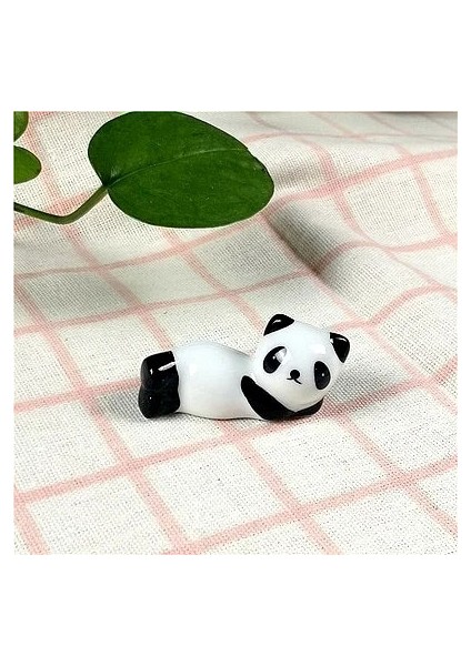 Resim Stili Olarak Tasarım 2 Panda Seramik Boya Fırçası Tutucu Palet Kalem Raf Kaligrafi Guaj Akrilik Suluboya Yağlıboya Sanat Malzemeleri Için Standı (Yurt Dışından)