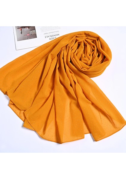 Sarı Stil Tek Boyut Sonbahar ve Kış Yeni Artistffon Eşarp Düz Renk Şal Gri22 (Yurt Dışından)