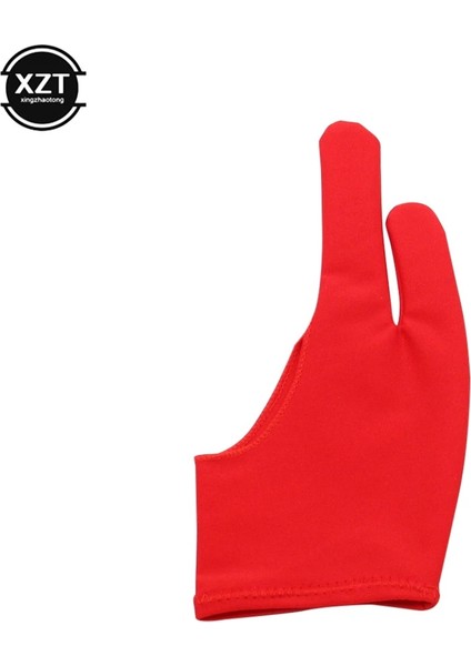 Kırmızı Orta Stil 2 Parmak Sanatçı Eldiven Çizim Tablet Eldiven Anti-Kirlenme Boyama Yazma Çizim Eldiven Grafik Tablet Için Sağ El ve (Yurt Dışından)