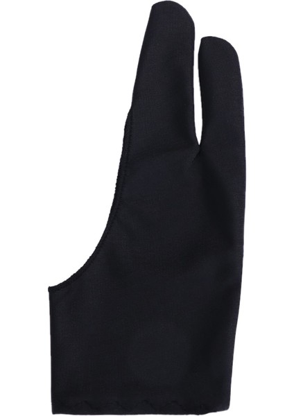 A 3 Boyutları Iki Parmak Kirlenmeyi Önleyici Eldiven Sanatçı Çizim Kalemi Grafik Tablet Pad Sağ Sol El Siyah Sanat Boyama Malzemeleri (Yurt Dışından)